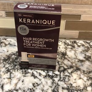Keranique hair regrowth treatment for women